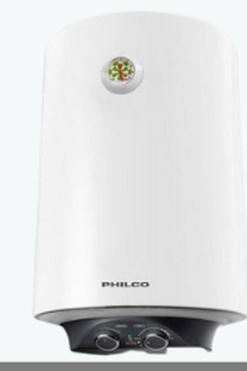 Termotanque eléctrico Philco de 80 litros, vista frontal